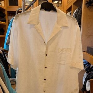 Versace white Button Down Shirt